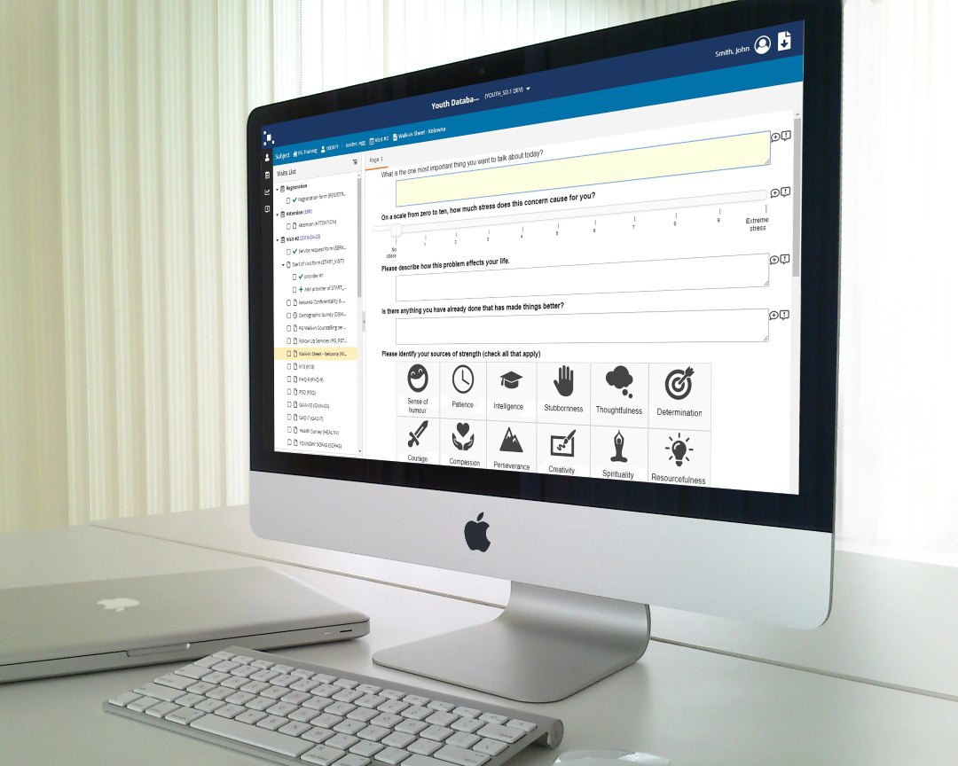 screenshot of EvidentIQ EDC